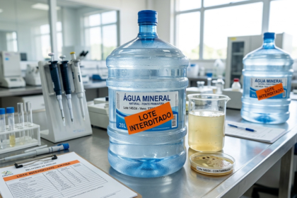Anvisa interdita lote de água mineral por contaminação: veja como identificar o produto e evitar riscos à saúde